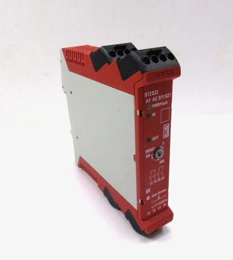 Реле безопасности 440R-S12R2 Allen Bradley Guardmaster Single Input Safety Relay