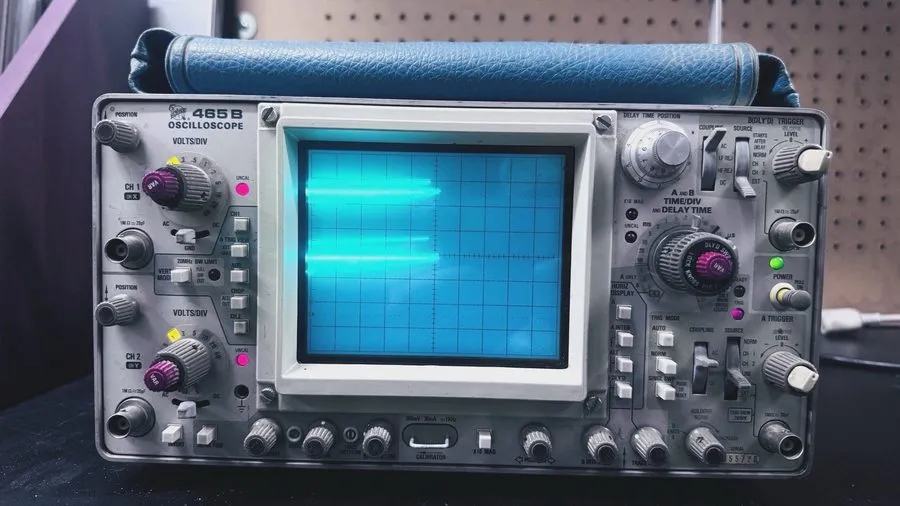 Осциллограф TekTronix 465B 100MHZ 2 Channel Oscilloscope W/ Pouch