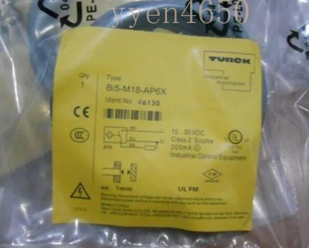 Датчик приближения Turck BI5-M18-AP6X/S120 Proximity Sensor 10-30v-dc