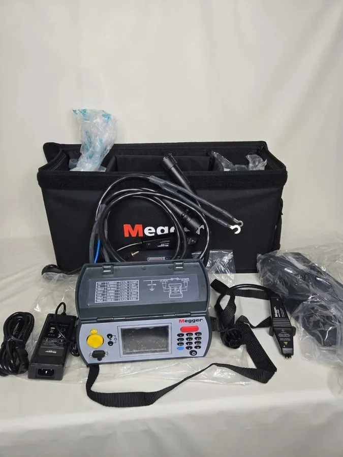 Тестер MEGGER DLRO10X Low Resistance Micro-Ohmmeter