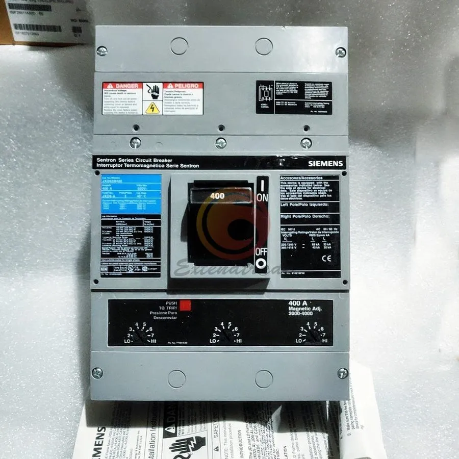 Автоматический выключатель Siemens 400 Amp Circuit Breaker Sentron JXD63B400 3 P