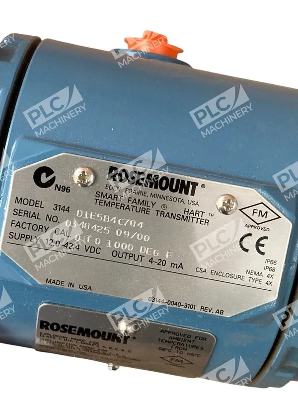 Датчик температуры Rosemount 3144 D1E5B4C7Q4 Temperature Transmitter — фото лота 2