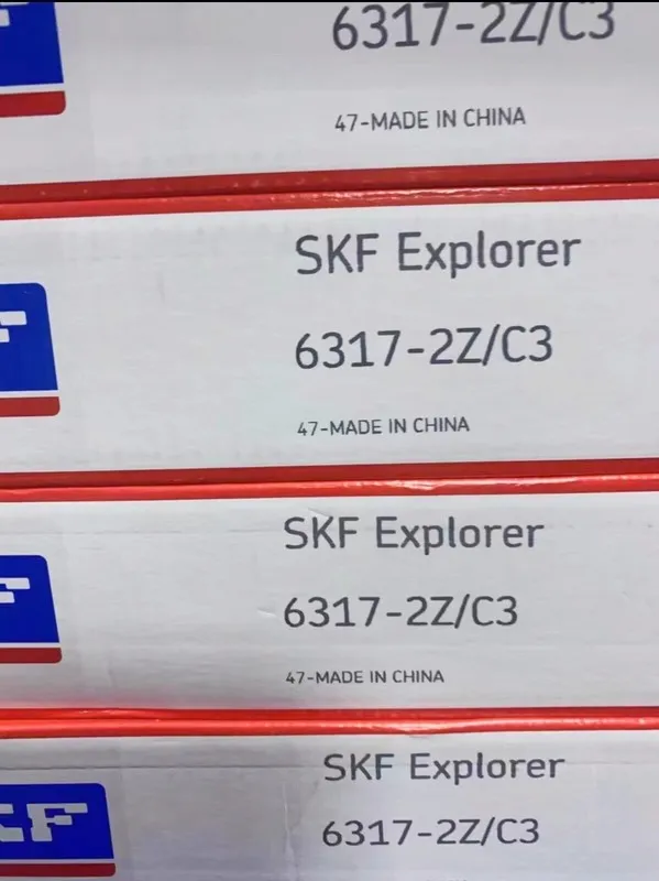 Подшипник SKF 6317-2Z/C3 Deep Groove Ball Bearing