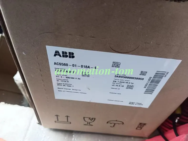 Частотный преобразователь ABB ACS580-01-018A-4: 7.5 kW, IN: 17.0 A