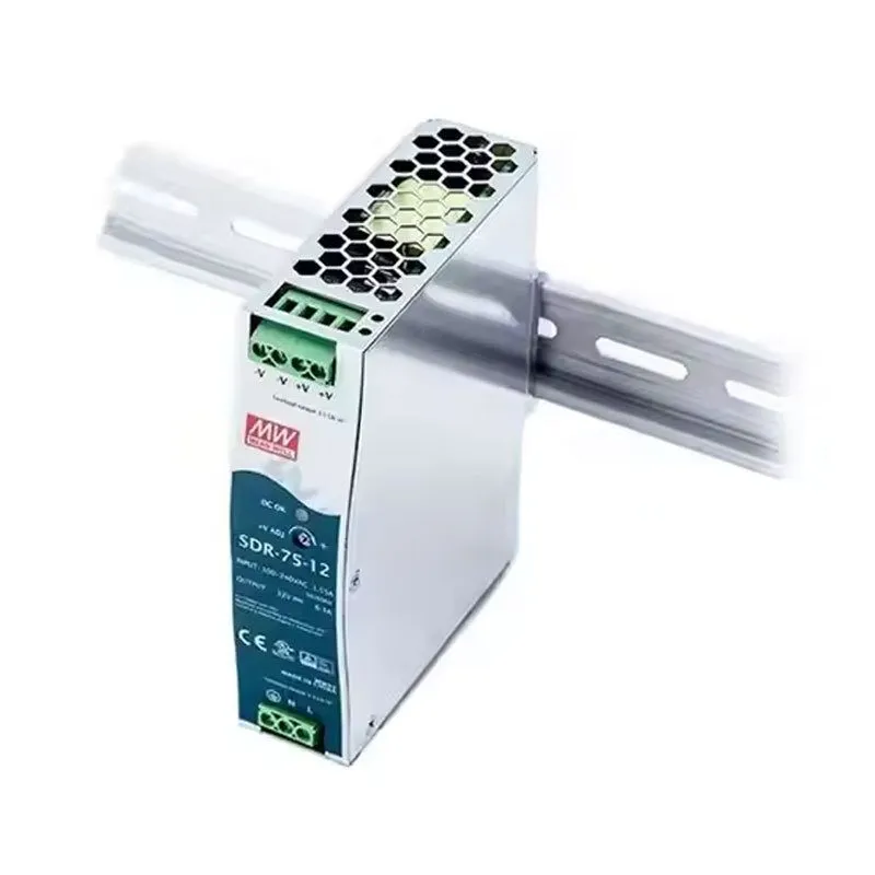 Блок питания Mean Well SDR-75-12 75W 12V DC Industrial DIN Rail Power Supply — фото лота 2