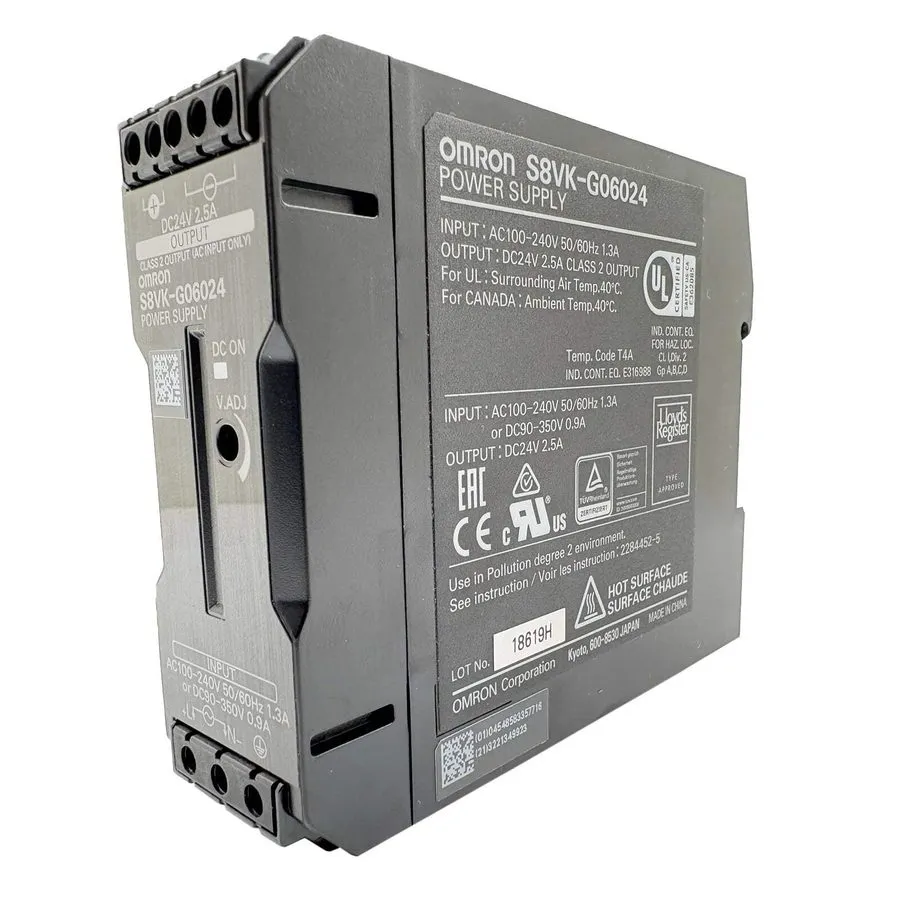 Блок питания Omron S8VK-G06024 Switching Power Supply 24VDC 2.5A 60W DIN Rail