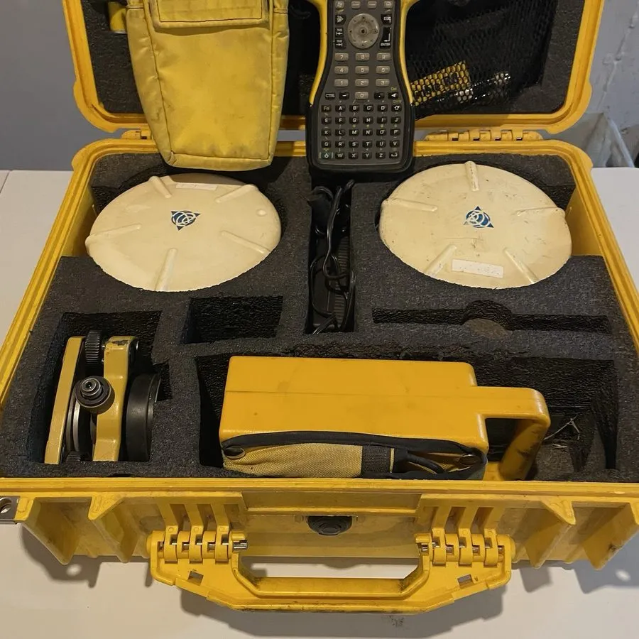 Приёмник GNSS Trimble 5800 Dual RTK GPS Survey Kit w/ TSC2 Data Collector Base R — фото лота 1