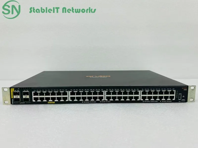 Коммутатор HPE Aruba CX 6100 48G Class 4 PoE 4SFP+ 740W Switch (R9Y04A)