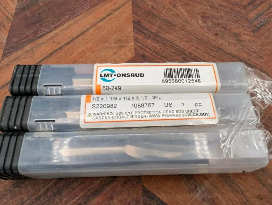 Режущий инструмент LMT Onsrud 60-249 1/2” Shank 3 Flute Solid Carbide End Mill