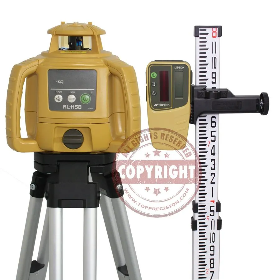 Нивелир Topcon RL-H5B Self-Leveling Rotary Laser Level with LS-80L Receiver