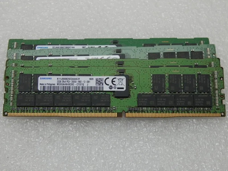 Модуль памяти Samsung 32GB 2Rx4 PC4 2666V M393A4K40CB2 Server Ram