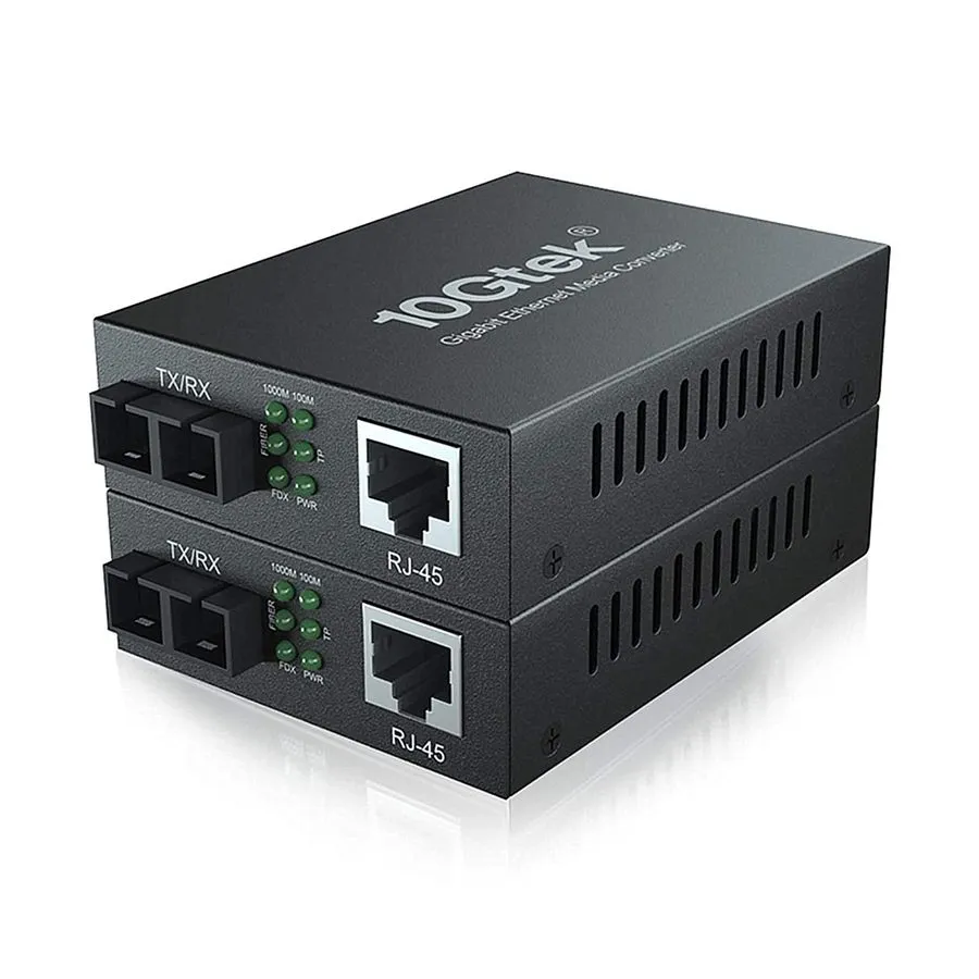 Медиаконвертер Gigabit Ethernet Fiber Media Converter 1000BaseLX SFP 1.25Gb/s 13
