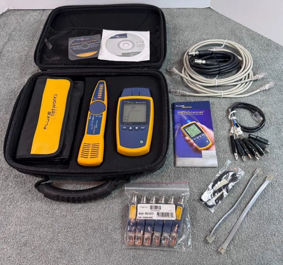 Тестер Fluke Networks MS2-KIT Microscanner 2 & Intellitone Pro 200 Cable Test Ki