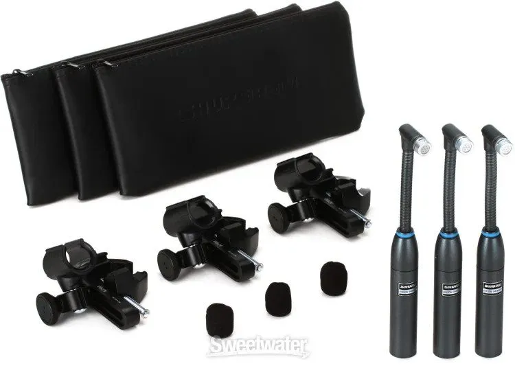 Микрофон 3 Shure Beta 98AMP/C-3PK Cardioid Condenser Microphone, 3-Pack Good — фото лота 1