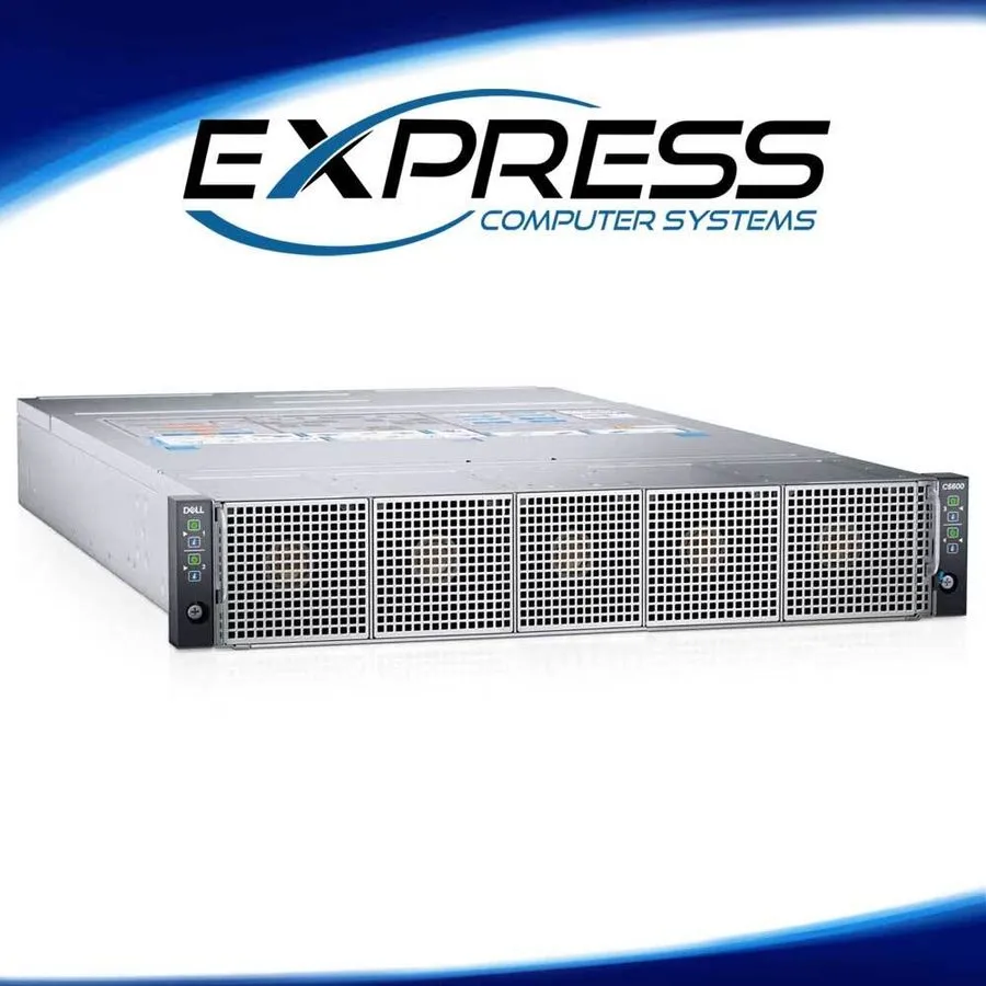 Сервер Dell PowerEdge C6600 Diskless 2U, 4x C6620 Node, 2x 5418Y 2.0Ghz 24 Core 