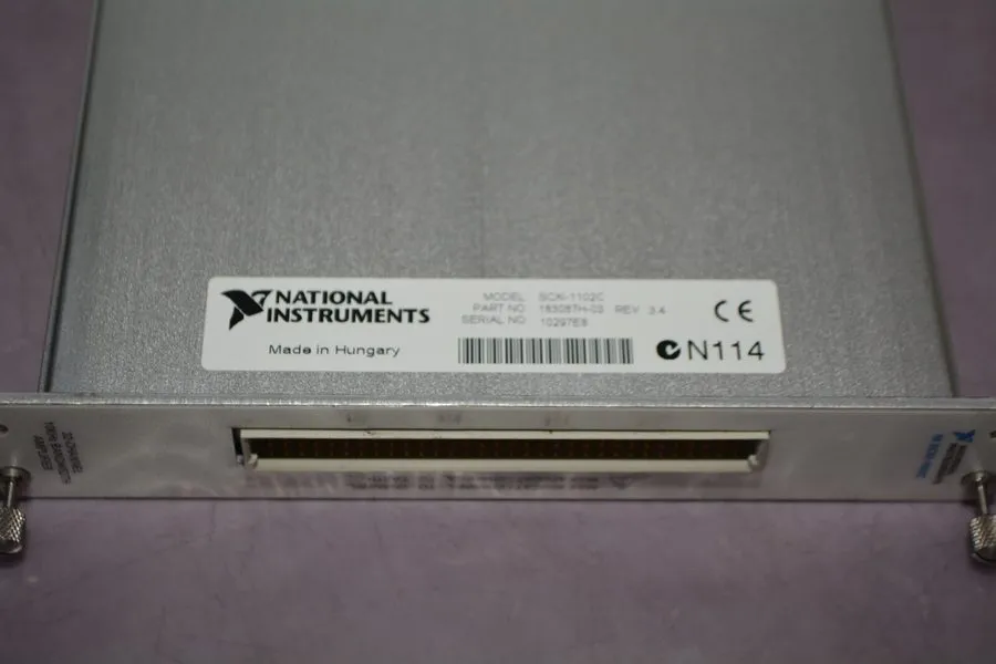 Модуль ввода-вывода SCXI-1102C 32-Ch 10kHz Voltage Input Module National Instrum