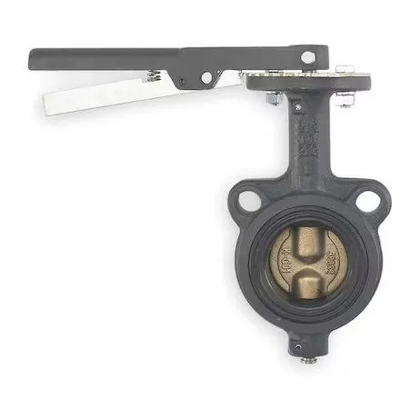 Клапан Milwaukee Valve Mw222v 6 Butterfly Valve, Wafer, 6 In, Viton Liner — фото лота 1