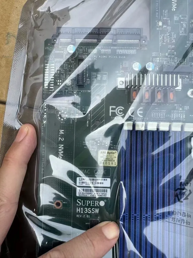Процессор SuperMicro H13SSW REV2.01 supports AMD EPYC9004-9005 series processors
