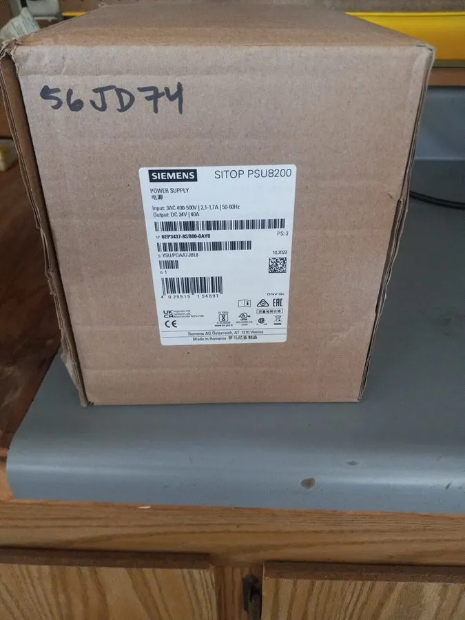 Блок питания Siemens SITOP PSU8200 Power Supply Unit Din Rail 480W 20A 24VDC