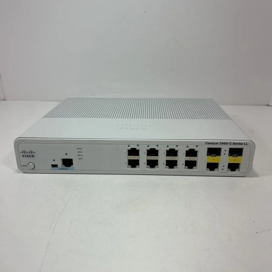 Коммутатор Cisco Catalyst 2960C Series 8-Port Network Switch WS-C2960C-8TC-S V01