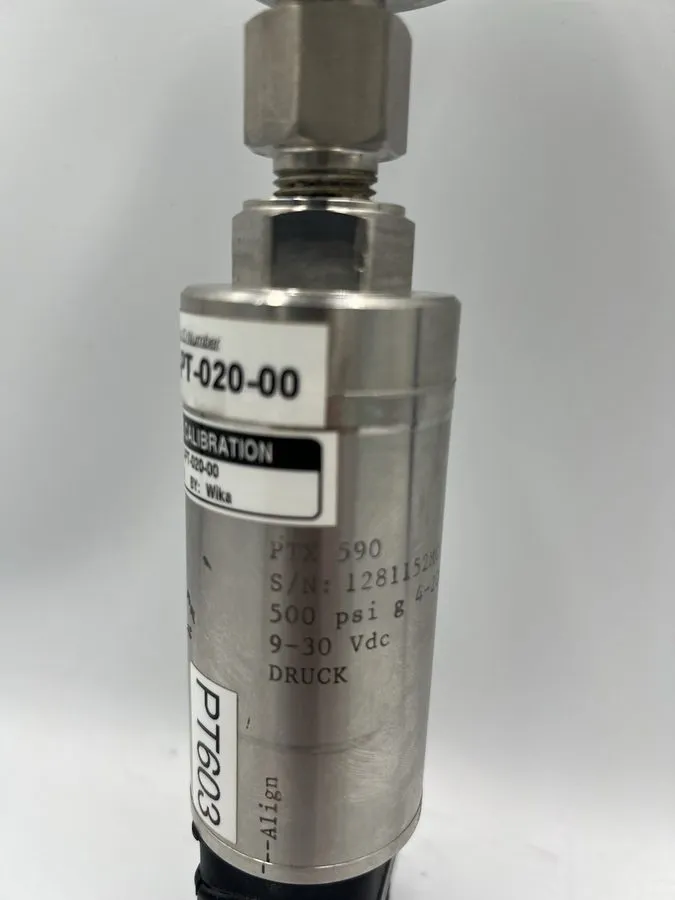 Датчик давления GE Druck PTX 590 Pressure Transmitter with HNV-SS316-08-08C-NPT-