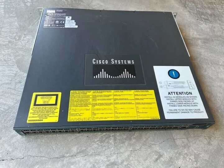 Коммутатор Cisco Catalyst 4948-10GE 48-Port Gigabit Switch w/ 2-10GB-SR Red LED