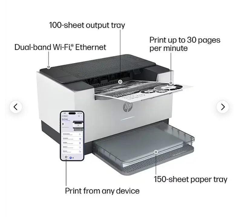 Лазерный принтер HP LaserJet M209dw Wireless B&W Laser Printer Print Only AI Ena
