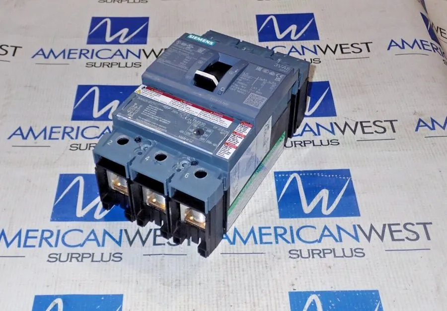 Автоматический выключатель Siemens 3VA5225-5EC31-0AA0 250 Amp 3 Pole 600V Circui