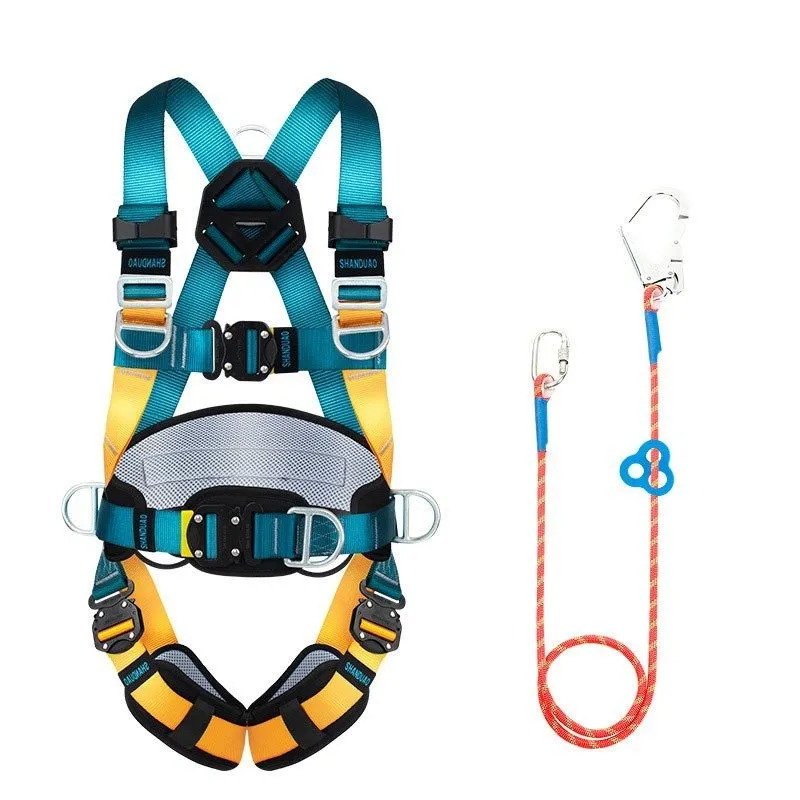 Жгут проводов Rock Climbing Anti-fall Harness Quick Insertion 5-point Full Body 
