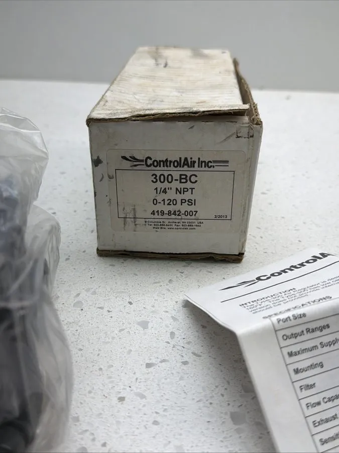 Трубопроводная арматура ControlAir 300-BC Pressure Regulator STOCK GF-167
