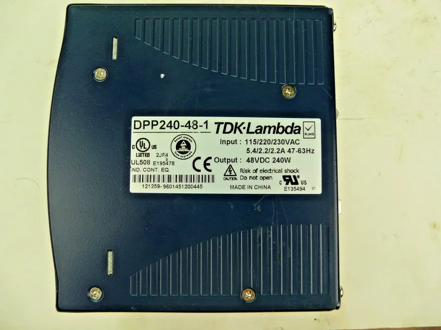 Блок питания TDK-LAMBDA DPP240-48-1 DIN Rail Power Supply 48VDC 240W DDP240481