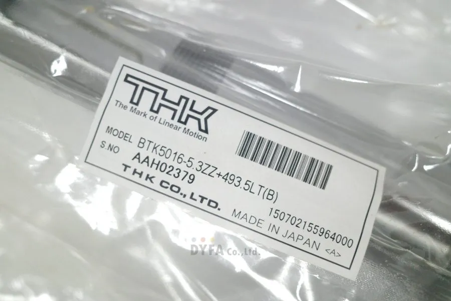 Шарико-винтовая передача THK BTK5016-5.3ZZ+493.5LT Rolled Ball Screw BSC-I-1649= — фото лота 2