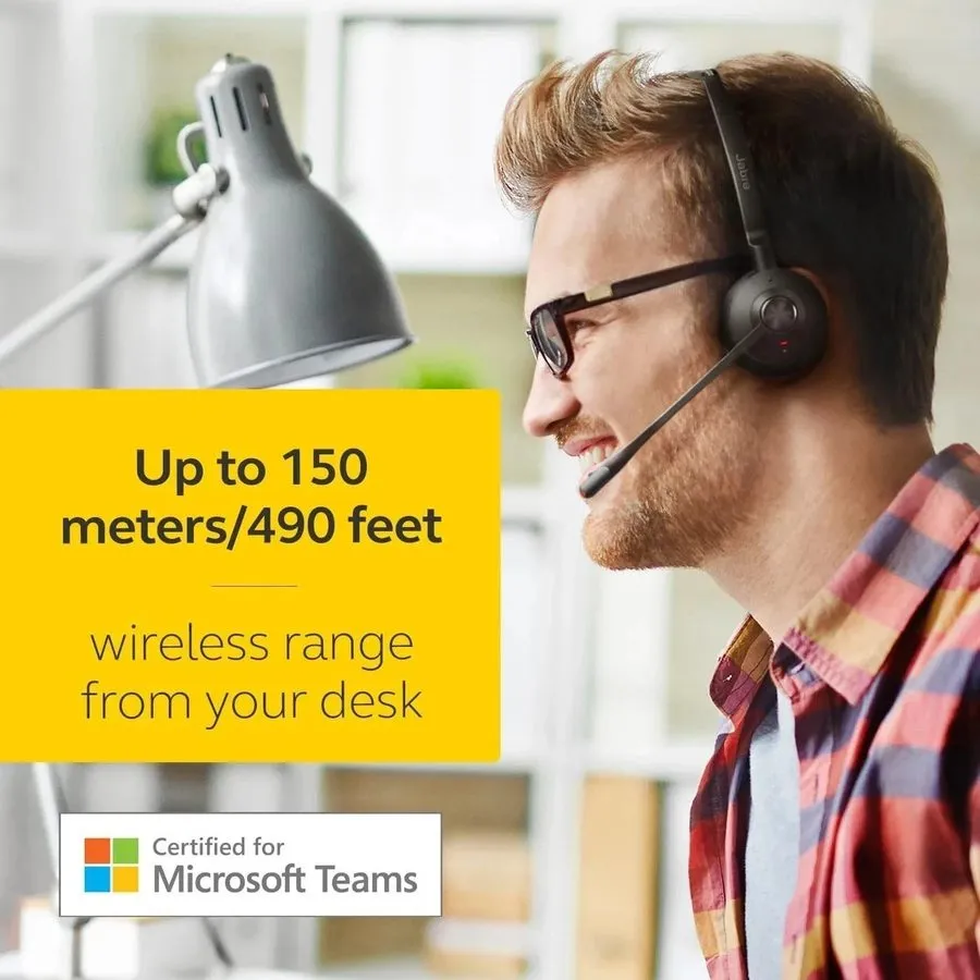 VoIP-шлюз Jabra Engage 65 Stereo Wireless Headset 9559553125 — фото лота 2