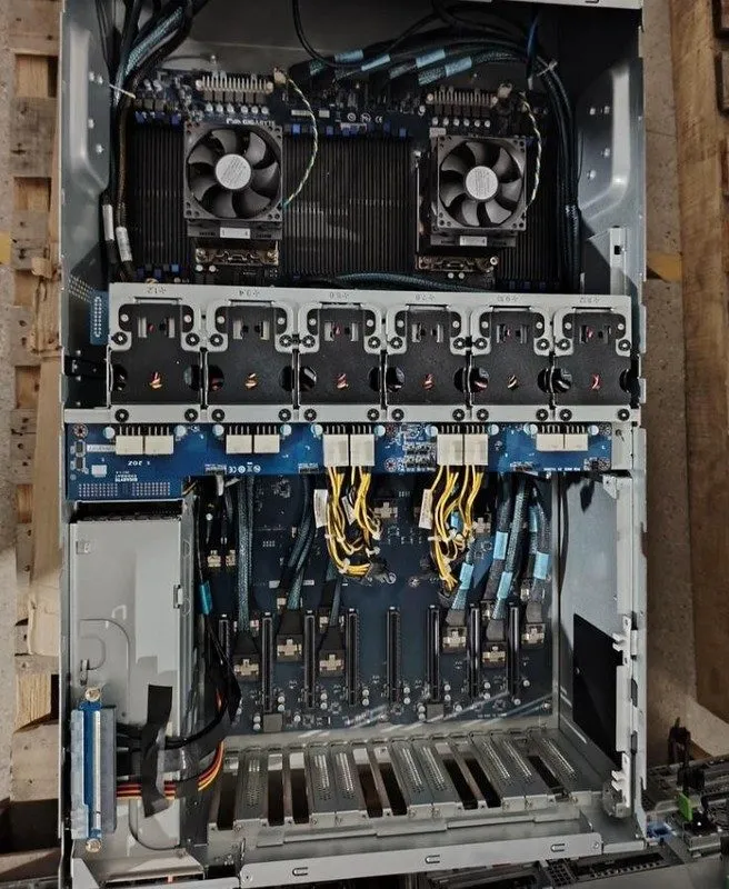 Процессор GIGABYTE G482-Z52 4U Rack AI Training Server Support EPYC 7002/7003 CP — фото лота 2