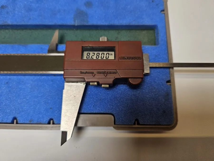 Микрометр VTG Mitutoyo Digimatic 8" Micrometer 500-116 Made In Japan — фото лота 2