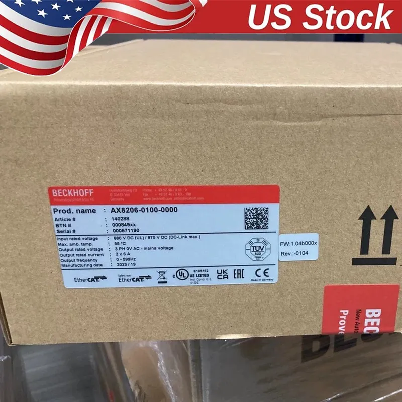 Привод PCS Beckhoff AX8206-0100-0000 Included
