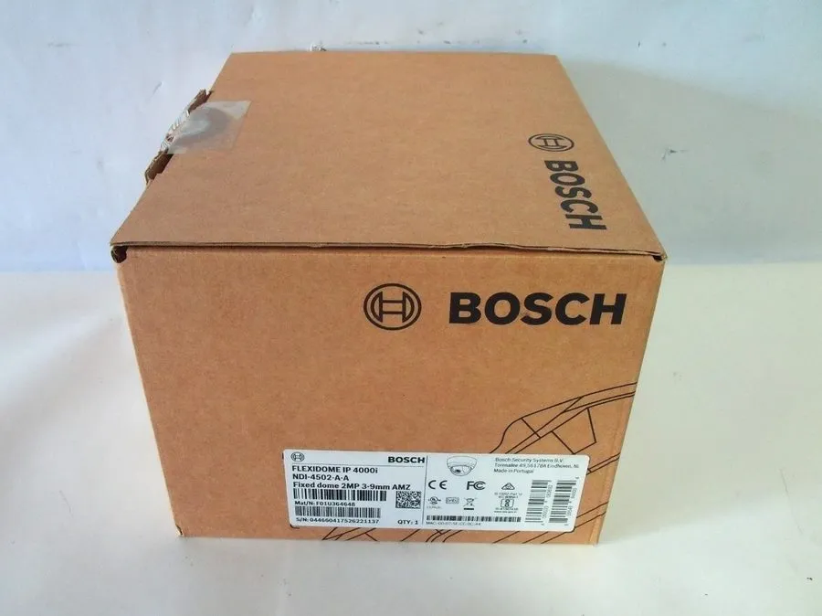 Камера Bosch NDI-4502-A-A FLEXIDOME IP 4000i 2MP 3-10MM IP Dome Security Camera