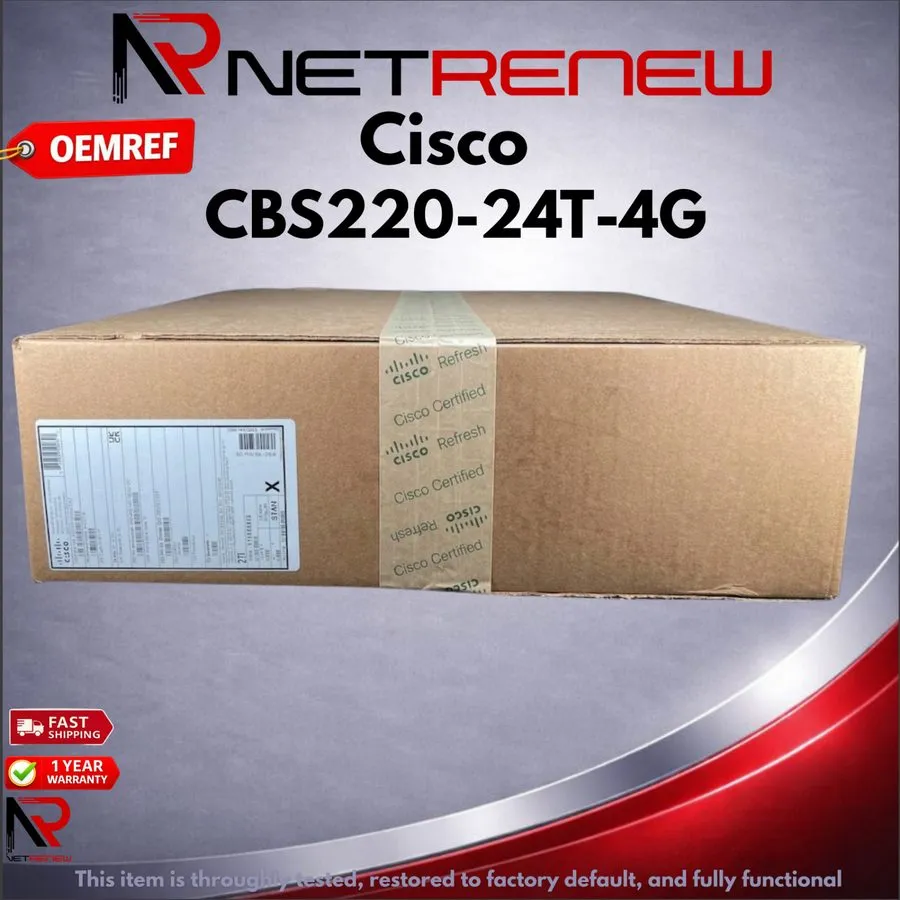 Коммутатор Cisco CBS220-24T-4G EU 24-port Gigabit Switch 4SFP Express