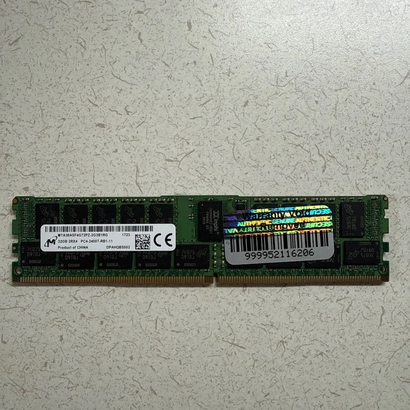 Модуль памяти MICRON 32GB 2RX4 PC4-2400T-RB1-11 MTA36ASF4G72PZ-2G3B1RG