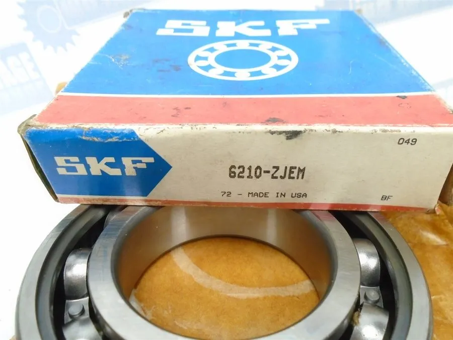 Подшипник SKF 6210-ZJEM Deep Groove Ball Bearing 50 mm x 90 mm x 20 mm — фото лота 2