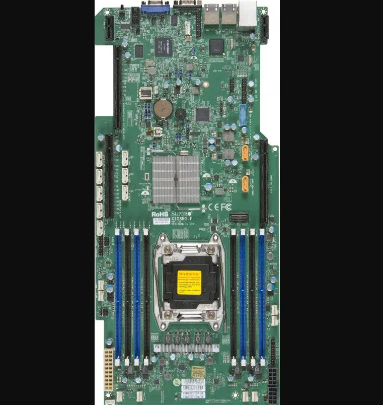 Материнская плата SuperMicro X10SRG-F LGA 2011 DDR4 Server Motherboard — фото лота 1