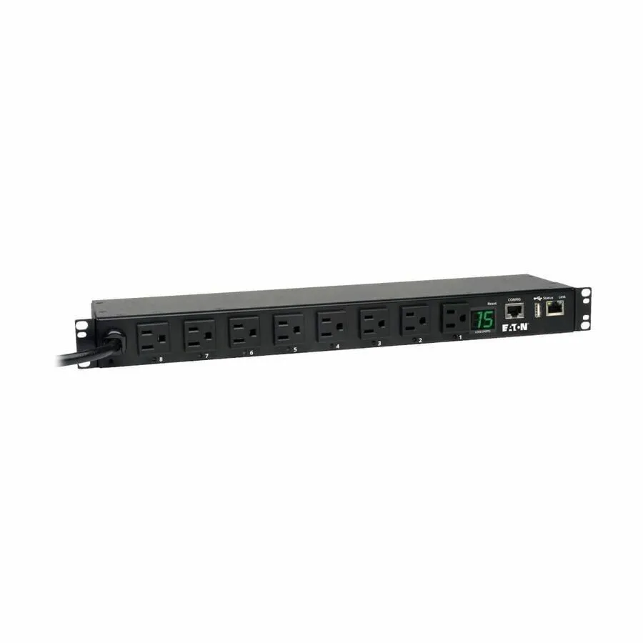 Блок розеток Eaton PDUMH15NET2LX 8-Outlets 1U Power Distribution Unit Rack 1.4kW