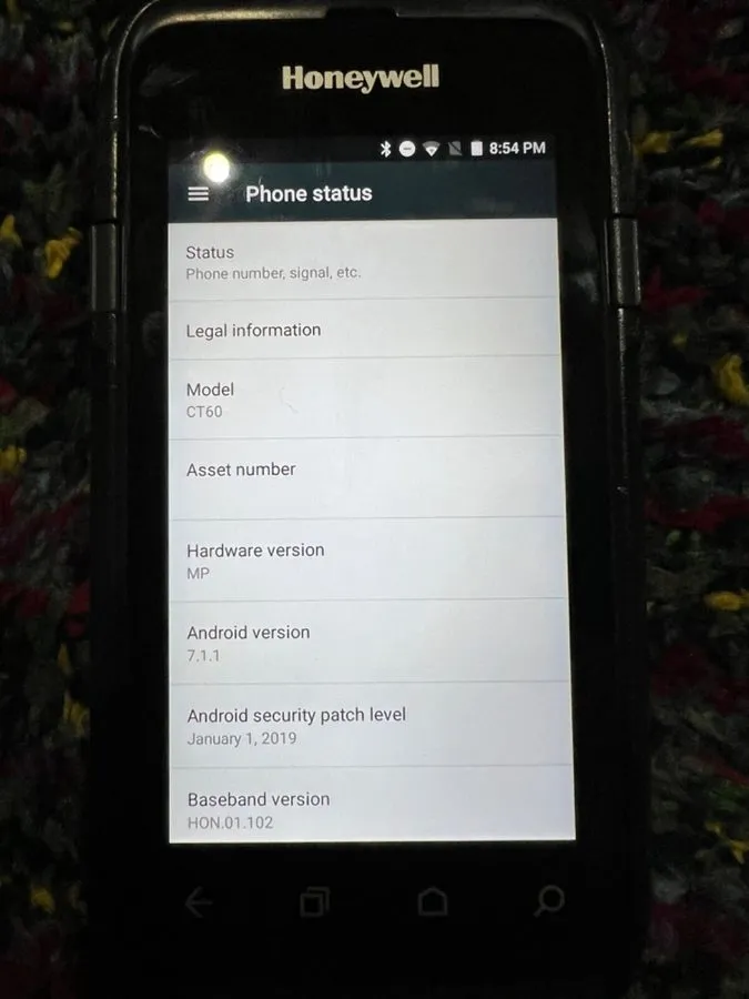 Терминал сбора данных Honeywell Dolphin CT60 Mobile Handheld Computer Black (CT6