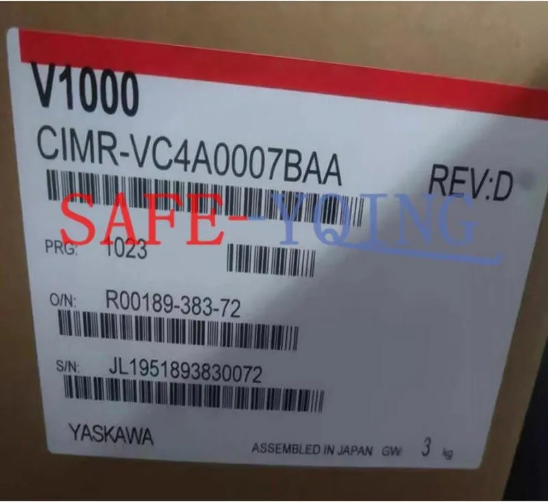 Частотный преобразователь Yaskawa CIMR-VC4A0007BAA V1000 Inverter