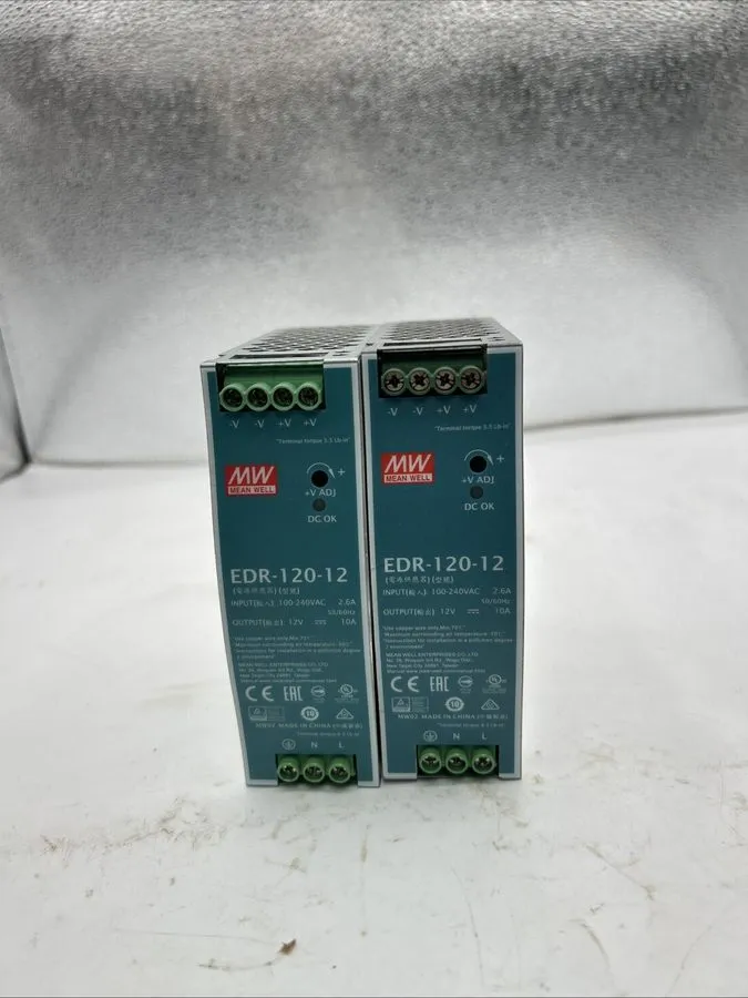 Блок питания Mean Well EDR-120-12 120W 12VDC 10A DIN Rail Switchmode Power Suppl