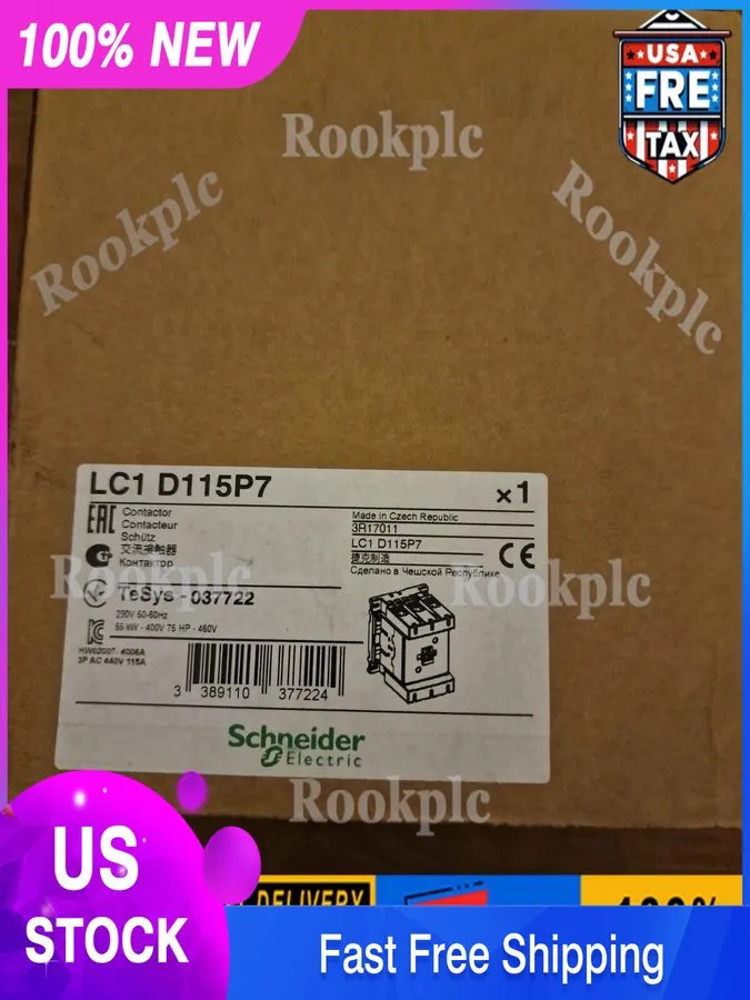 Контактор Schneider Electric Contactor LC1D115P7 / TeSys 037722