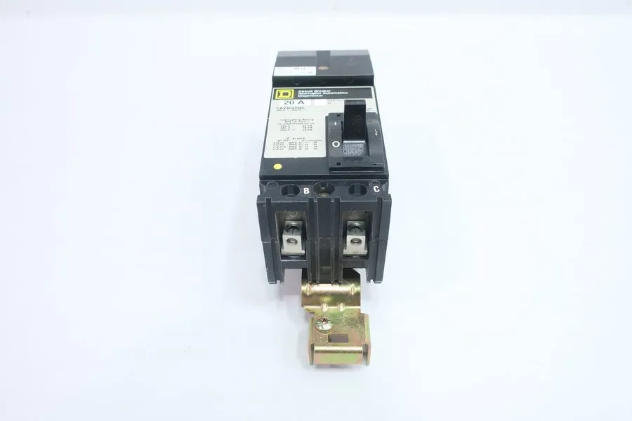 Автоматический выключатель Square D FA24020BC 2pole 480v 20 Amp Circuit Breaker