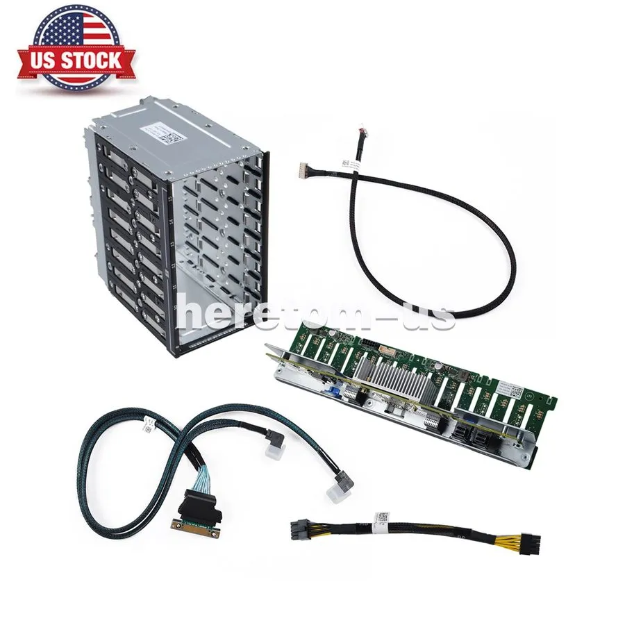 Жёсткий диск 16 Bay HDD Backplane And Cage Upgrade Dell Poweredge R730 8 Bay SFF