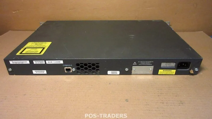 Коммутатор Cisco Systems WS-C3560-24TS-S Catalyst 3560-24TS SMI 24 Port Switch — фото лота 1