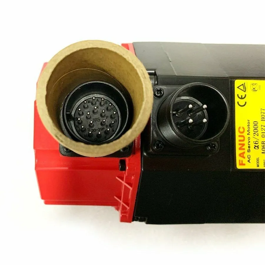 Серводвигатель FANUC α6/2000 AC Servo Motor 140V 1.0kW 2000RPM A06B-0127-B077